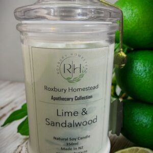 apothecary collection lime & sandalwood