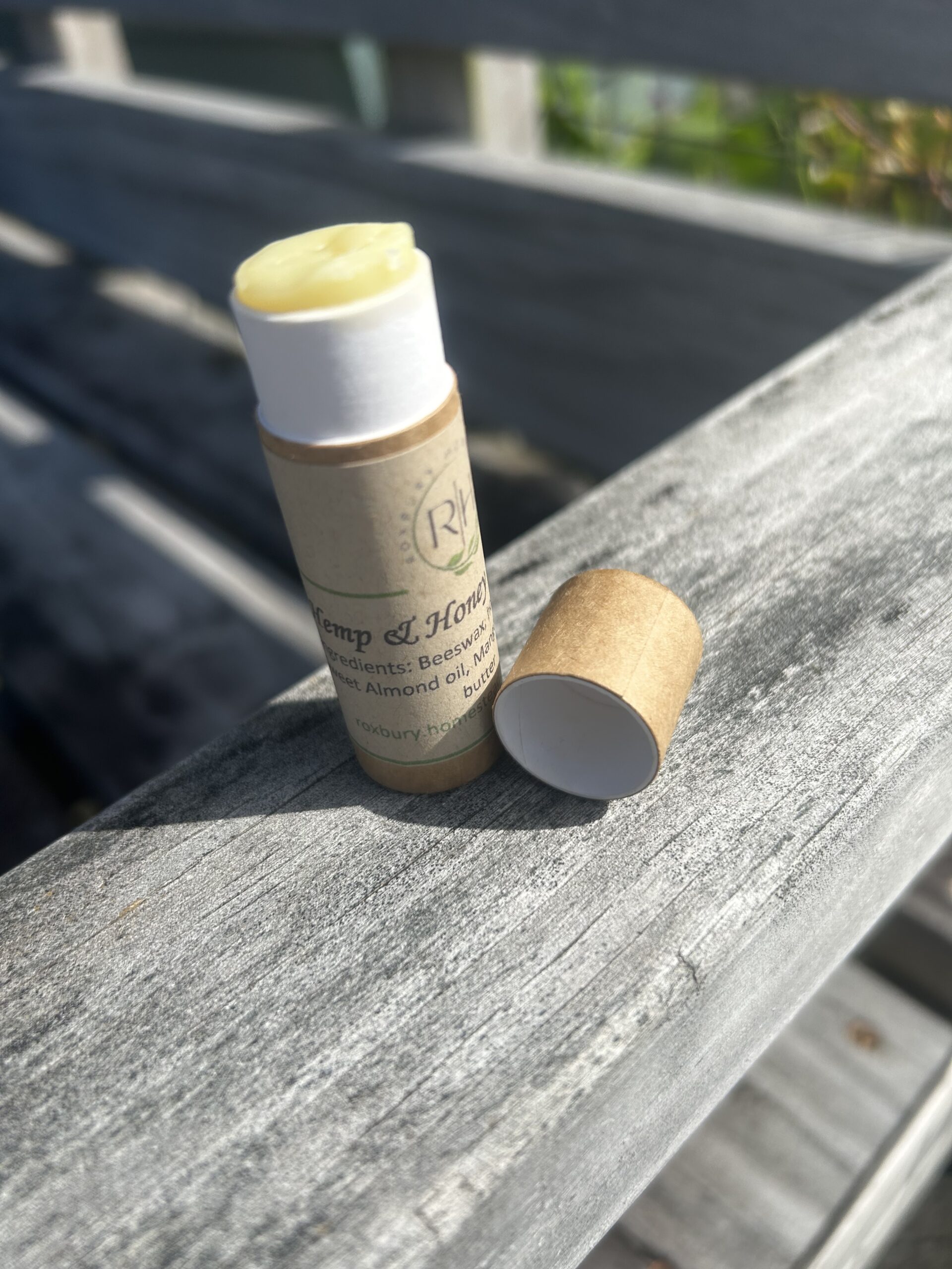 hemp & honey lip balm